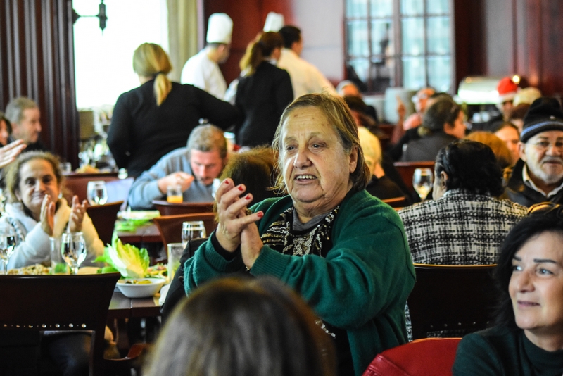 Hilton Beirut Metropolitan Palace's Christmas lunch for the elderly people